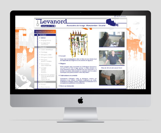 Site internet Levanord