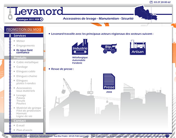 Levanord Website